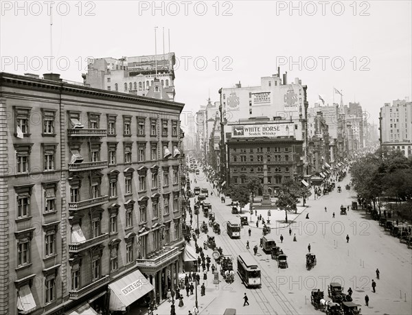 Madison Square -- Worth Square monument