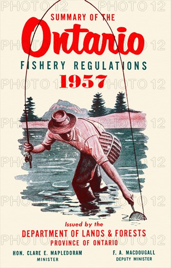 Ontario Fishery Regulations 1957