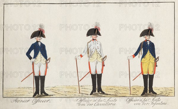 Hessian Officer's uniforms