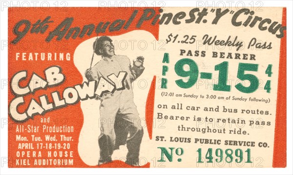 Cab Calloway Transit Pass