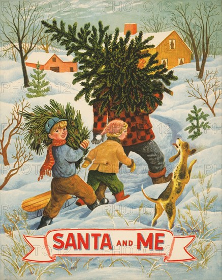 Santa and Me - New Tree