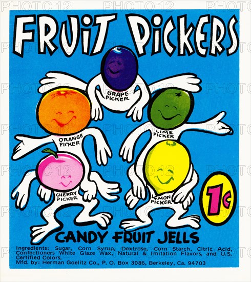 Fruit Pickers Candy Fruit Jells