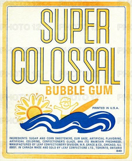 Super Colossal Bubble Gum