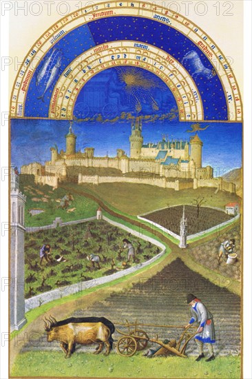 Le Tres riches heures du Duc de Berry - March