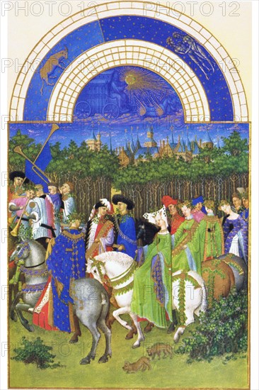 Le Tres riches heures du Duc de Berry - May