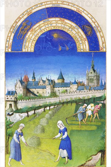 Le Tres riches heures du Duc de Berry - June