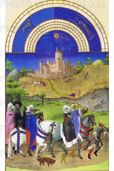 Le Tres riches heures du Duc de Berry - August