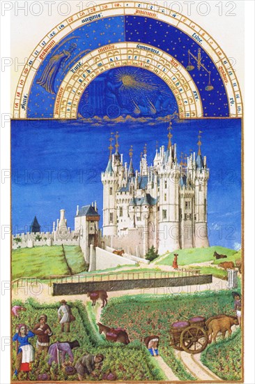 Le Tres riches heures du Duc de Berry - September