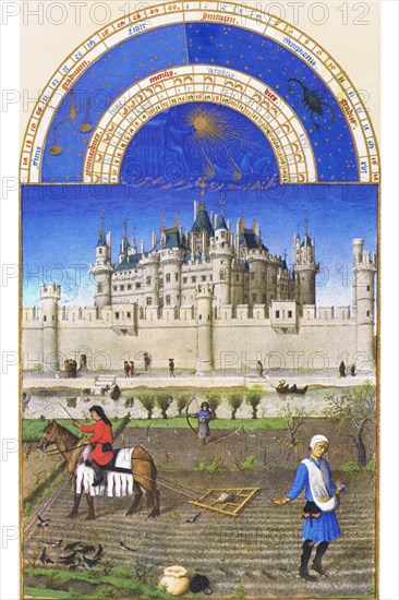 Le Tres riches heures du Duc de Berry - October