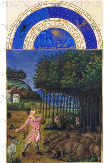 Le Tres riches heures du Duc de Berry - November