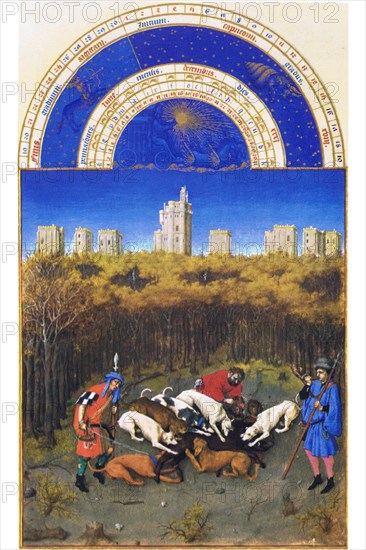 Le Tres riches heures du Duc de Berry - December