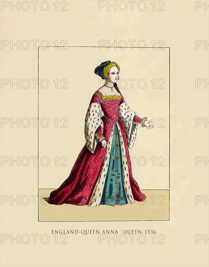 Queen Anna Boleyn 1536
