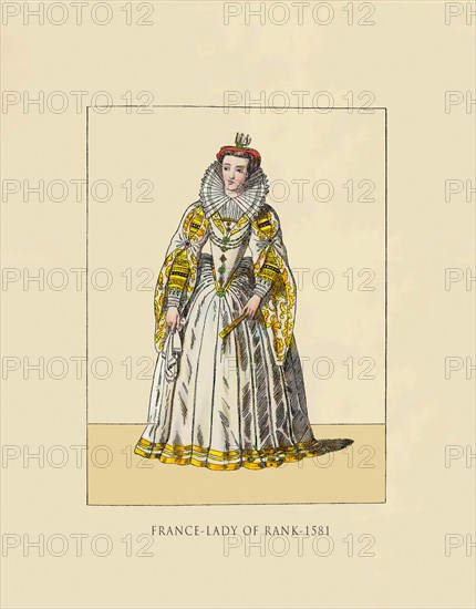 France - Lady of Rank 1581