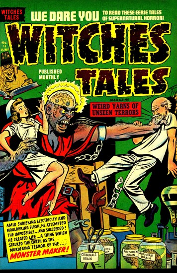 Witches Tales #11 Monster Maker!