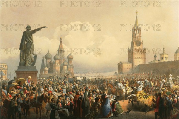 Announcement of the Coronation in Red Square