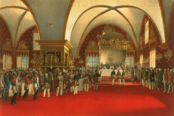 Coronation Banquet for Alexander II - 1856