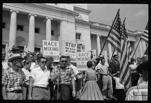 Little Rock Desegregation Protest