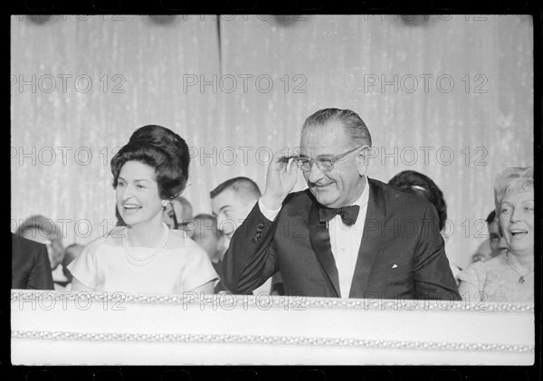 Johnsons At Inaugural Ball