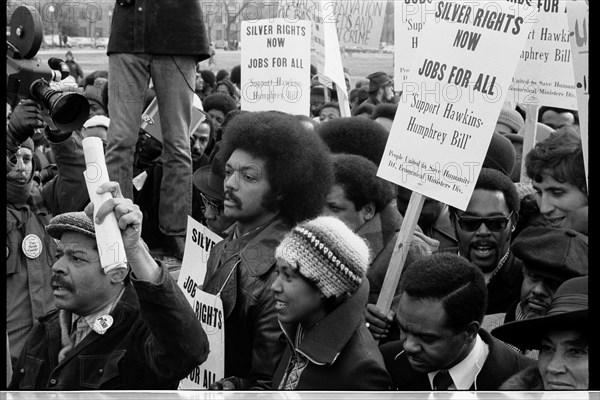 Jesse Jackson At Jobs March