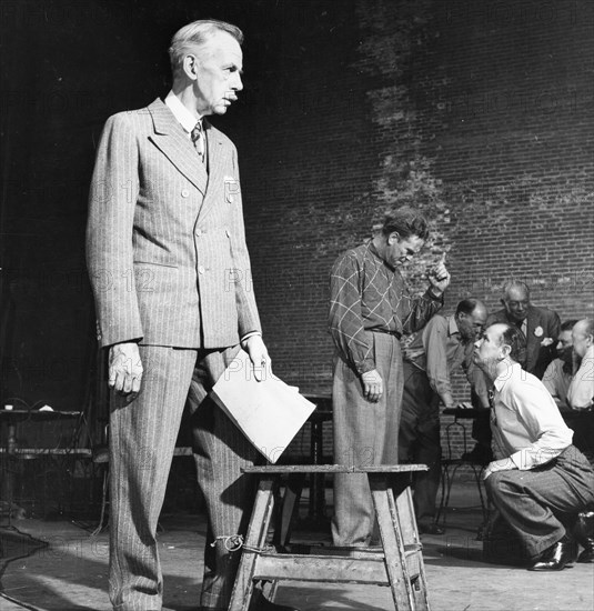 Eugene O'Neill At Rehearsal