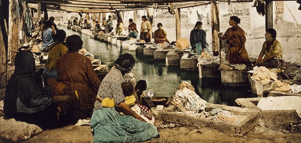 Lavanderas, City of Mexico ca. 1884-1900