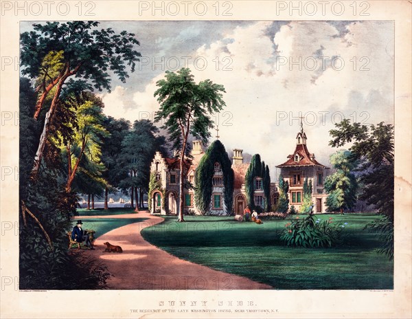 c 1856-1907 Lithograph Print