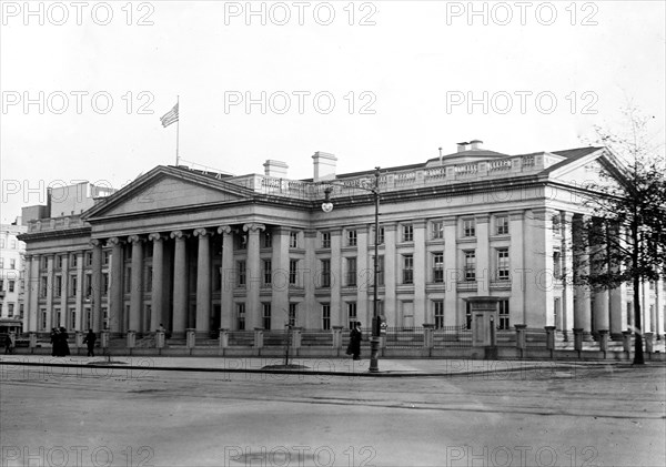 1909-1914 - Treasury Department Building, Washington D.C.