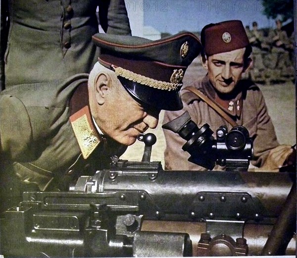 Commander in Chief of Croatian Army from Signal Magazine 1942