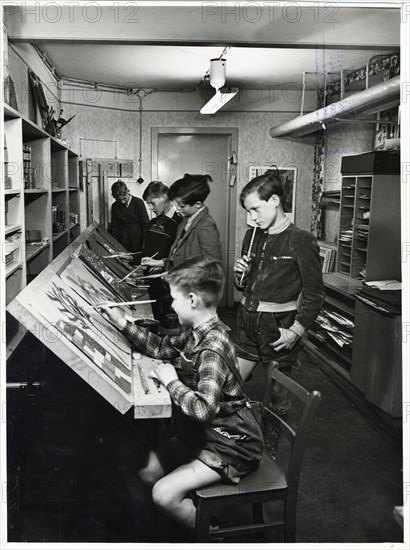 U.S. Information Center, Amerika Haus, Hanover, Germany.