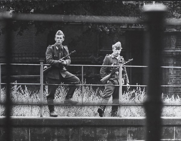 8/13/1961 - This Is What It Looked Like In Berlin This Morning After the Soviets Announced a Decree In Their Zone