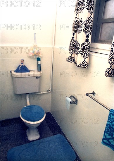 1977 Interior Karachi Annex Office Building - bathroom or toiet