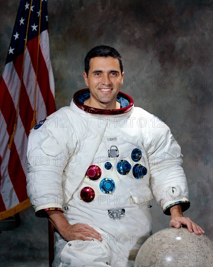 Astronaut Harrison H. Schmidt