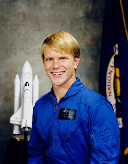 Astronaut George D. Nelson