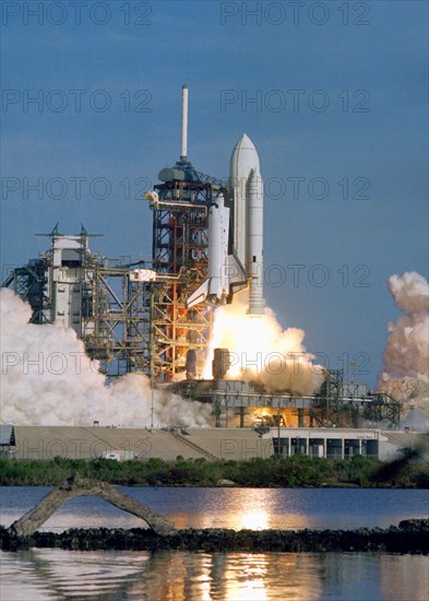 The space shuttle Columbia