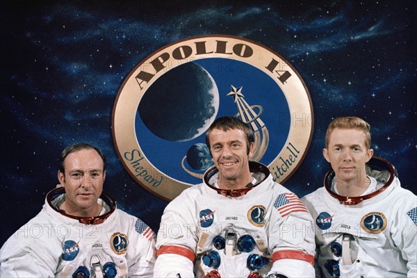 Crew of the Apollo 14 lunar landing mission