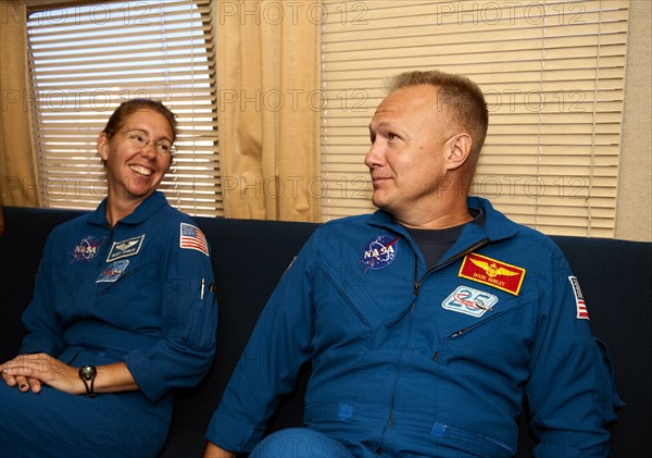 Astronauts from Space Shuttle Atlantis’ STS-135 mission