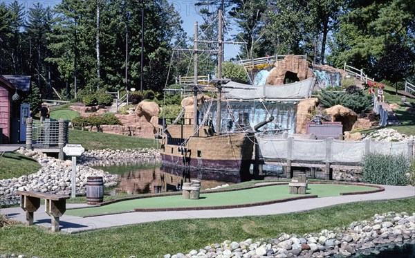 Overall  Pirate's Cove Adventure Golf -  Queensbury -  New York ca. 2002