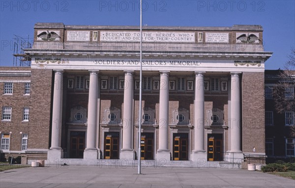 1990s United States -  Soldiers and Sailors Memorial Building