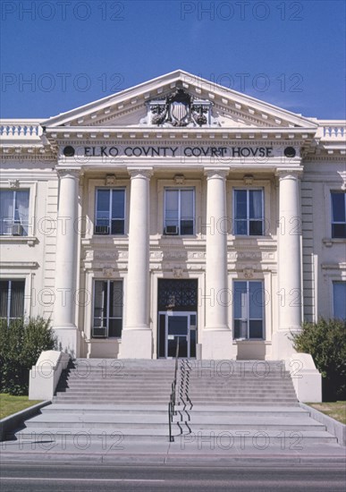 1990s United States - Elko County Courthouse