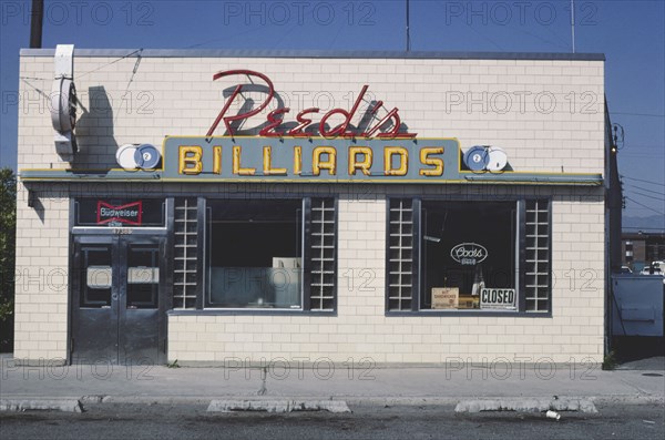 1980s America -  Reed's Billiards