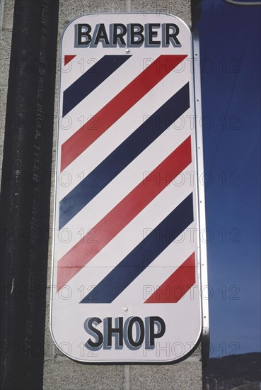 1980s America -  Barber sign