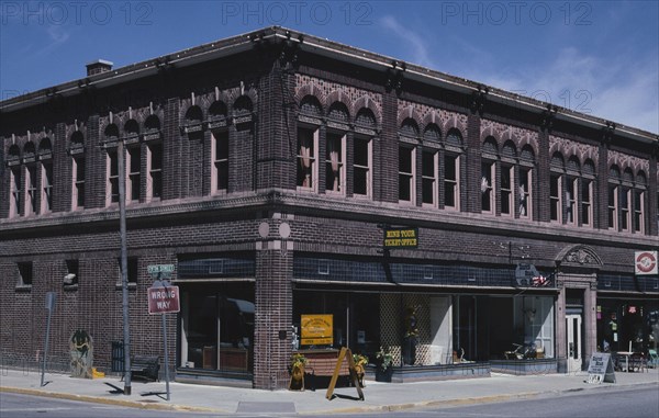 Early 2000's United States -  Commercial building Wallace Idaho ca. 2004