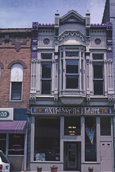 Early 2000s United States -  Storefront (1885) Oskaloosa Iowa ca. 2003