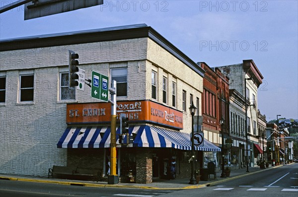 Early 2000s United States -  Main Street Stillwater Minnesota ca. 2003