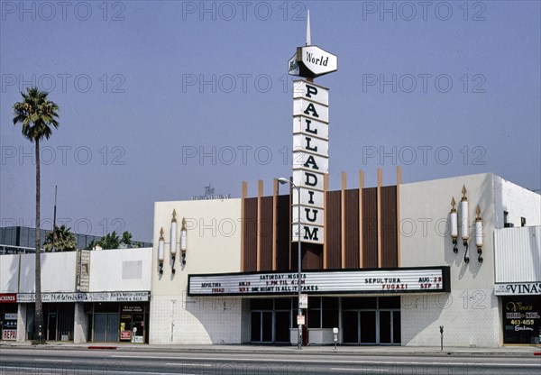 1990s America -  Hollywood Palladium, Hollywood, California 1991