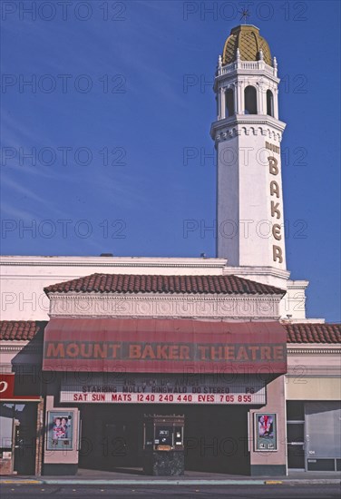 1980s America - Mt Baker Theater, Bellingham, Washington 1987