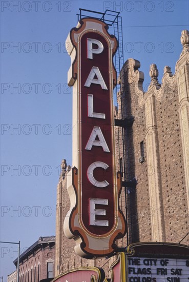 1980s America -  Palace Theater, Canton, Ohio 1988