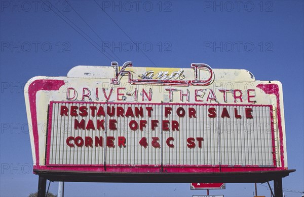 1980s America -  Kand Drive-In, Madras, Oregon 1987