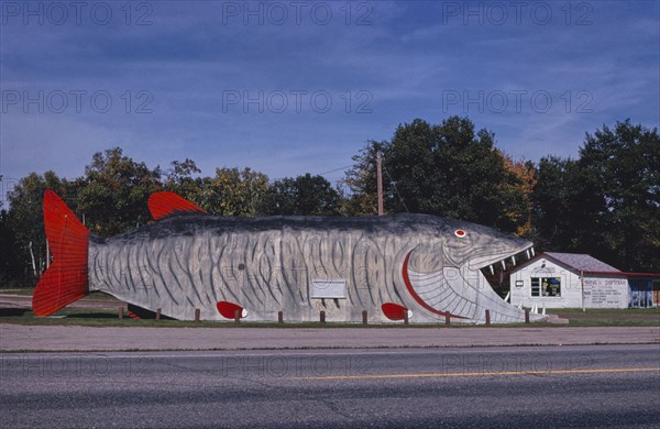 1980s America - Big Fish Supper Club, Bena, Minnesota 1980
