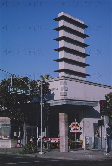 2000s America -   The Deli Station, Modesto, California 2003